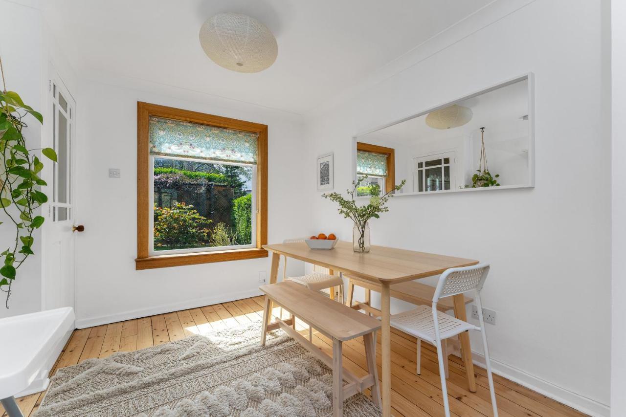 Cozy With Character Cheerful Home With Garden At Leith Links Park Edinburgh Exterior photo